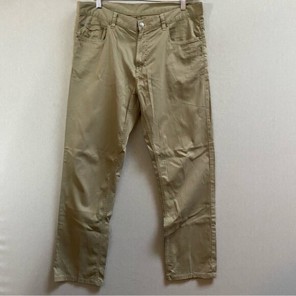 Brooks Brothers khaki denim jeans Sz 36/34 - Picture 1 of 10